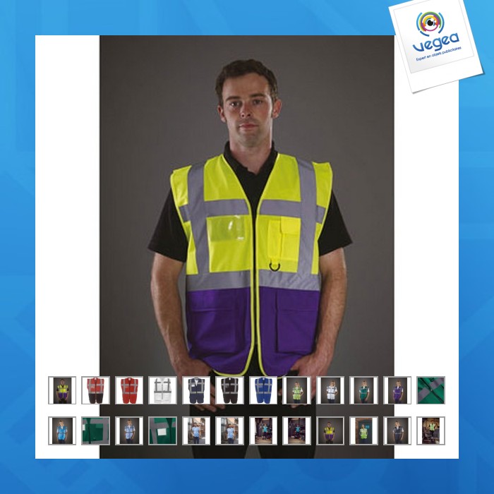 Hochsichtbare multifunktionsweste