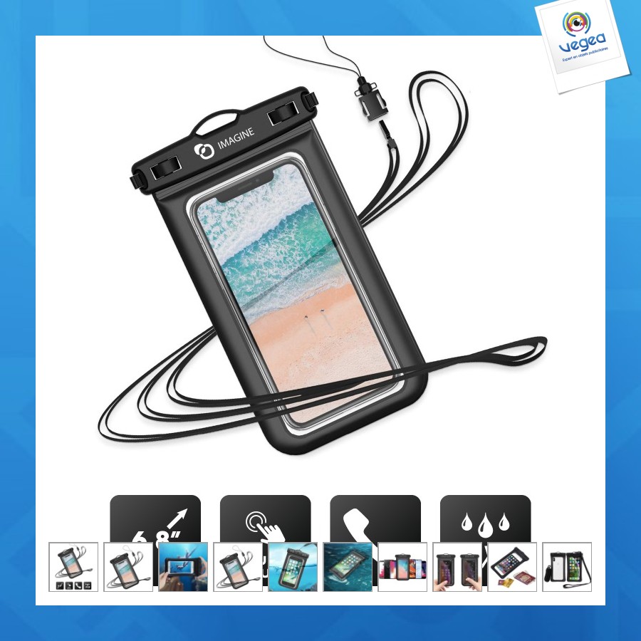 Hochwertige wasserdichte tasche mit nackenband