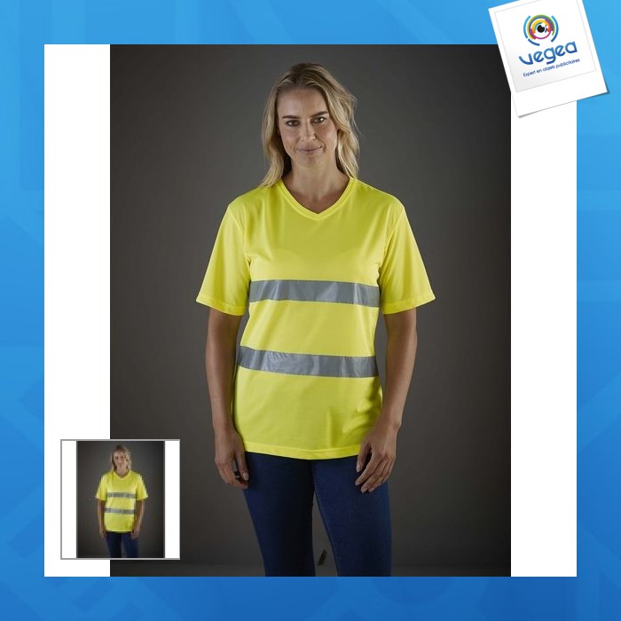 Hohe sichtbarkeit t-shirt top cool - yoko