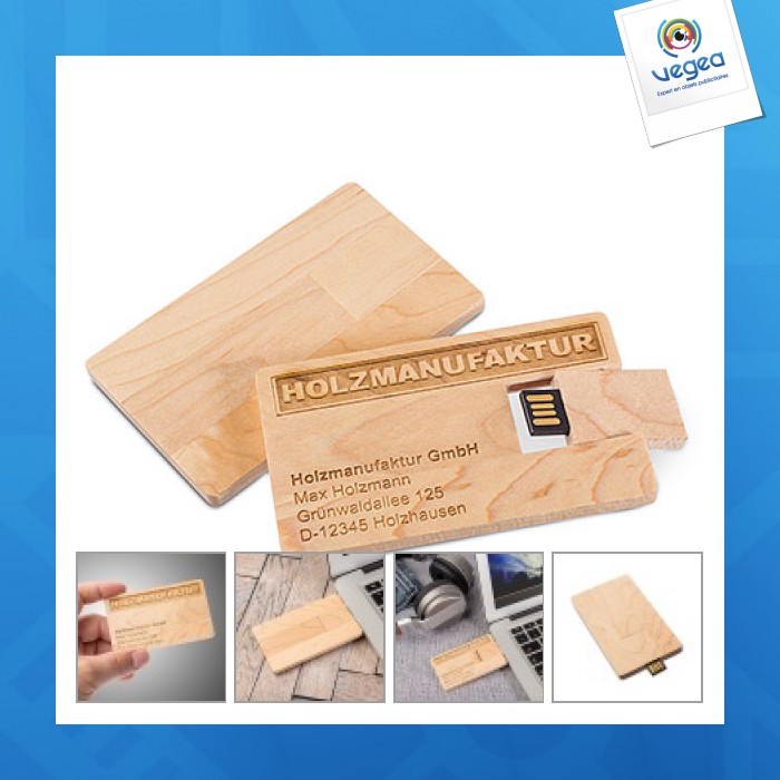 Holz-usb-karte - crillon