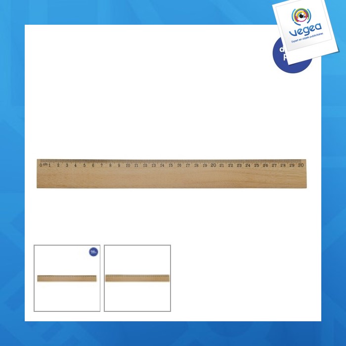 Holzlineal 30cm