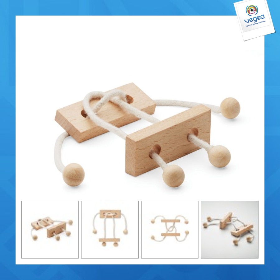 Holzpuzzle rechteck