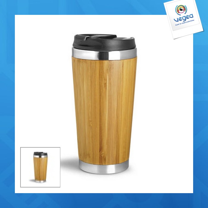 Isothermenbecher 40cl bambus