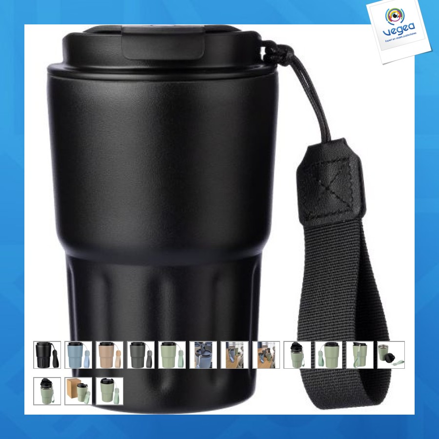 Isothermischer becher aus edelstahl louisa