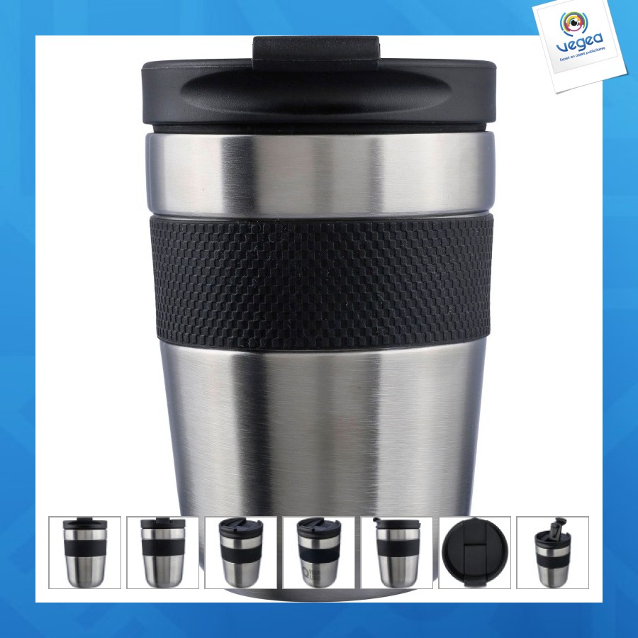 Isothermischer becher aus recyceltem edelstahl keith