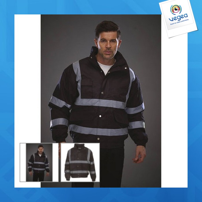 Jacke mit hoher sichtbarkeit