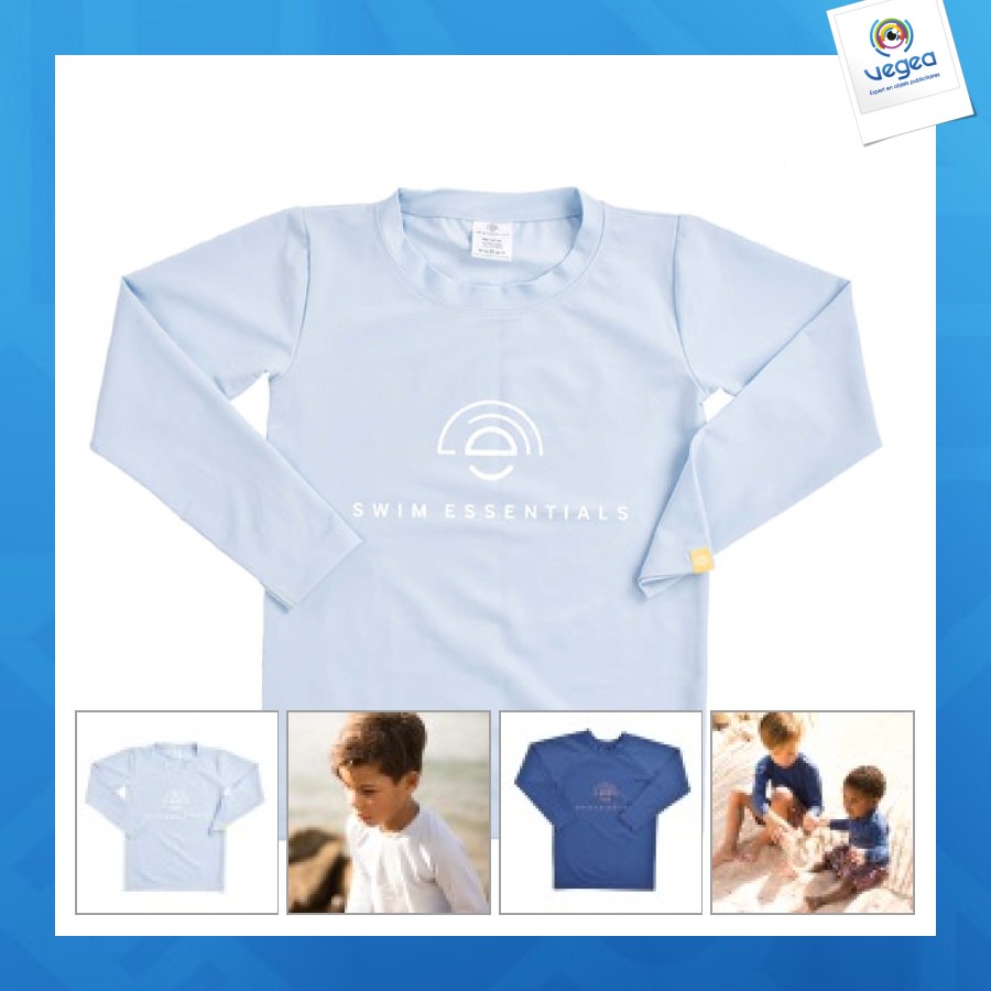 Jungen uv-badeanzug mit langem arm