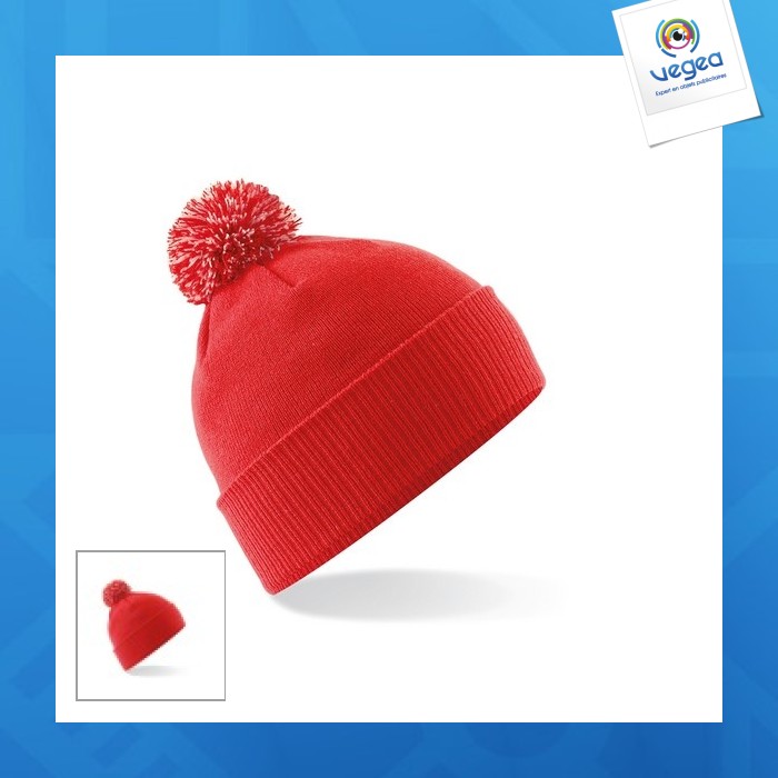 Junior snowstar beanie - kindermütze mit bommel Junior snowstar beanie - kindermütze mit bommel