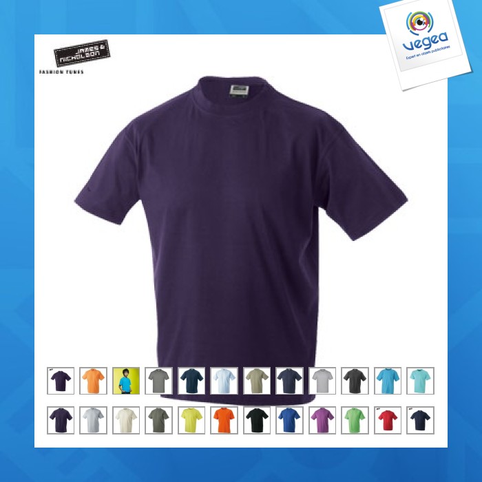 Junior t-shirt grundfarbe