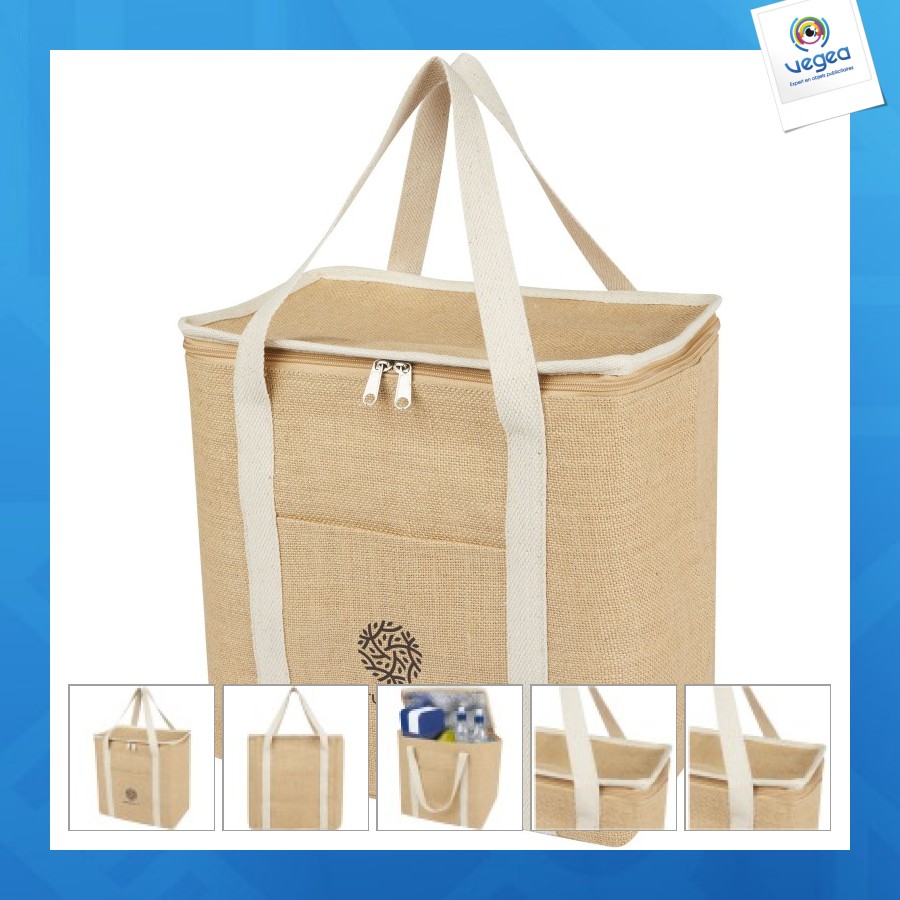 Juta-kühltasche 19 l aus 300 g/m² jute