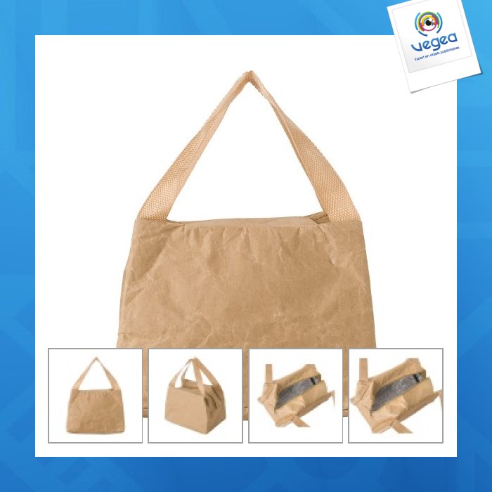 Kühltasche aus laminiertem papier 310 g/m².