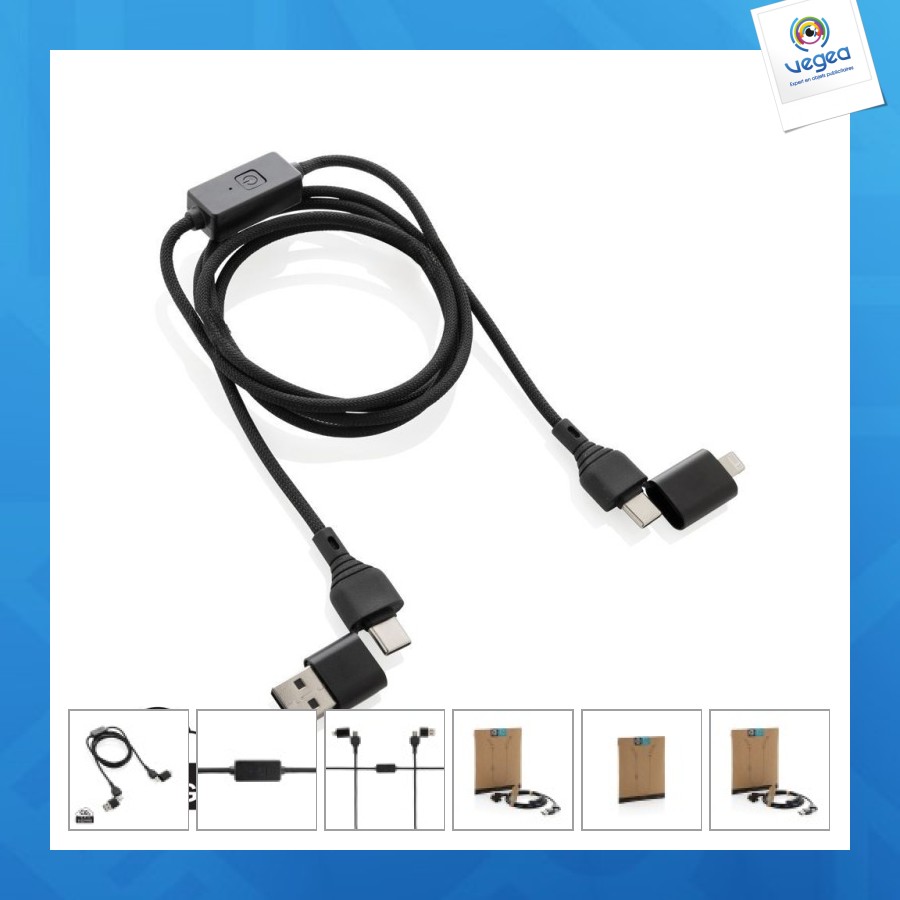 Kabel zum schutz vor hackerangriffen datalock recycelt rcs