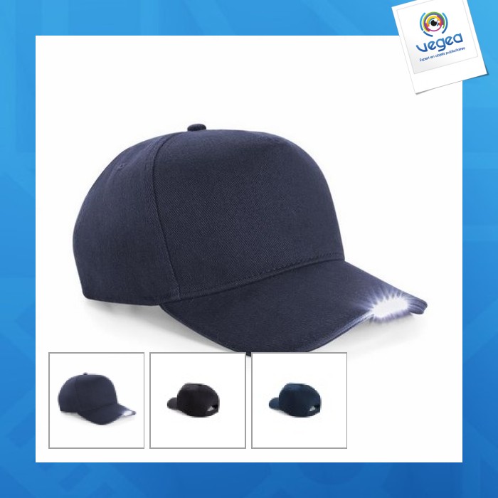 Kappe mit led-beleuchtung - led light cap