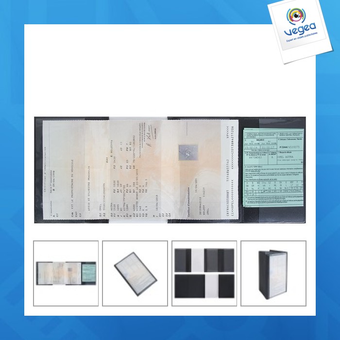 Kartenhalter 4 tafeln