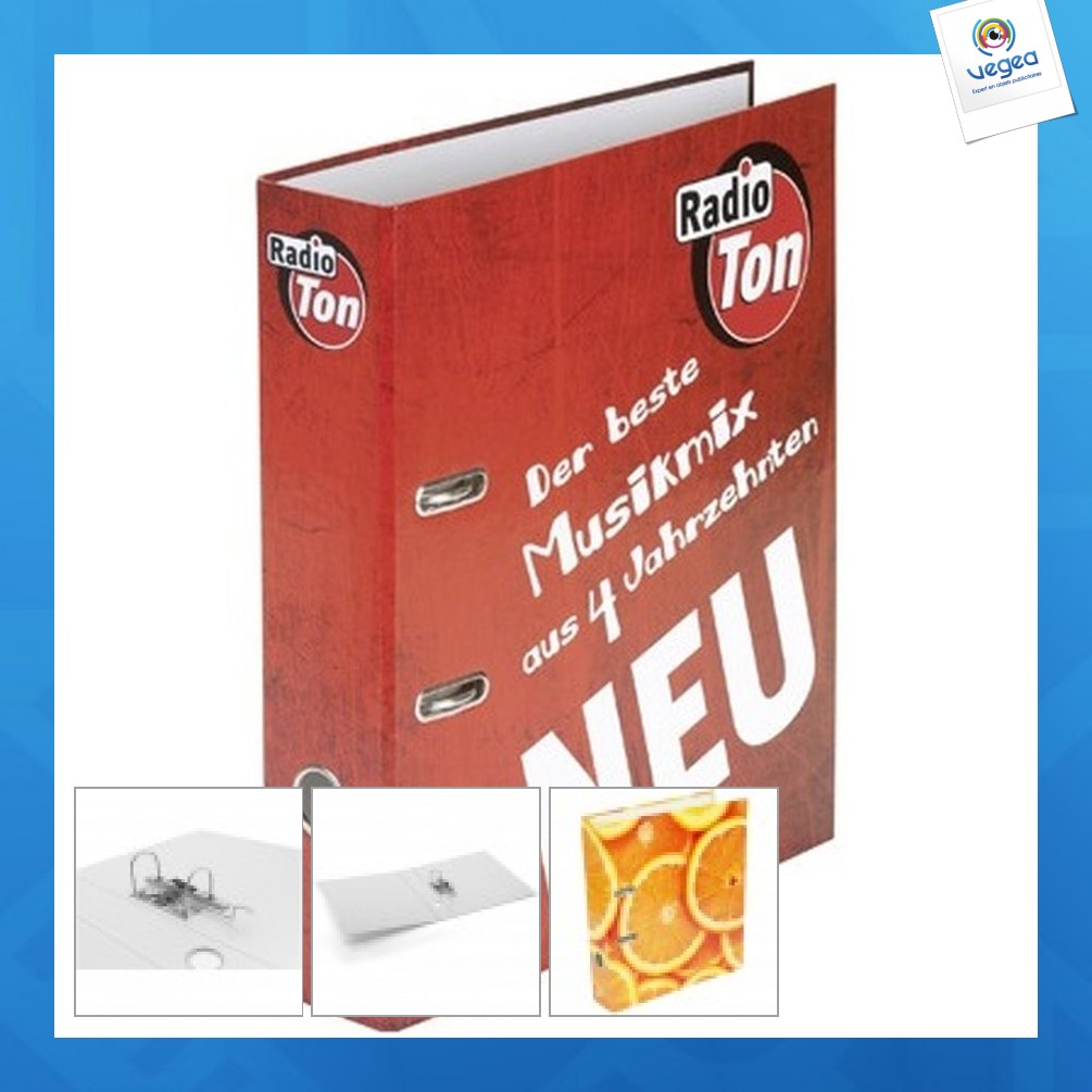 Karton a4 binder mit hebel