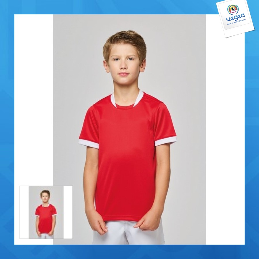 Kinder rugby trikot mit kurzen ärmeln