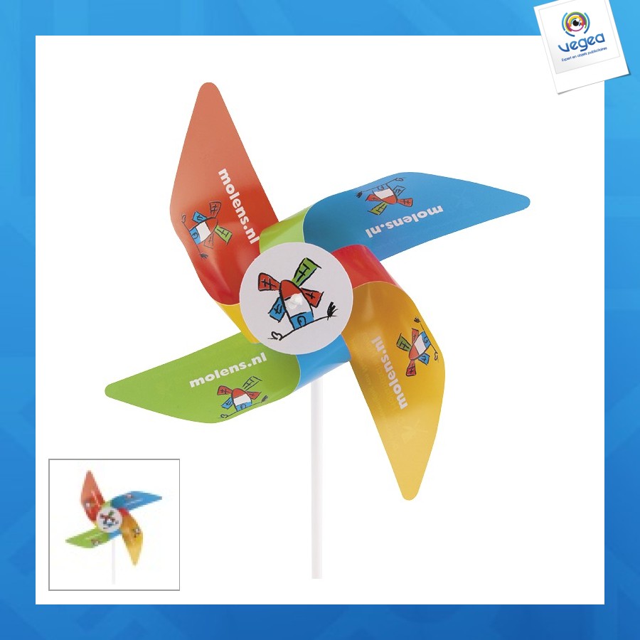 Kleine papierwindmühle