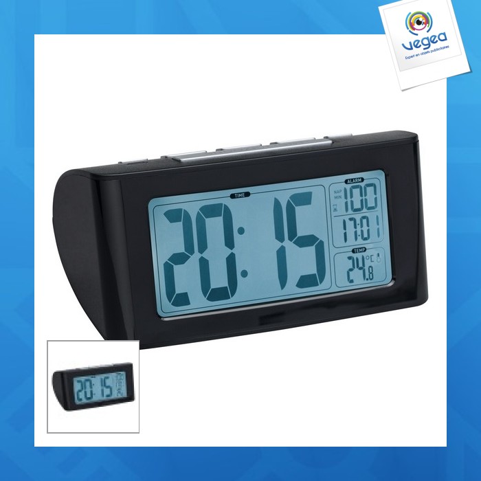 Konferenz-timer mit wecker reflects-fly black