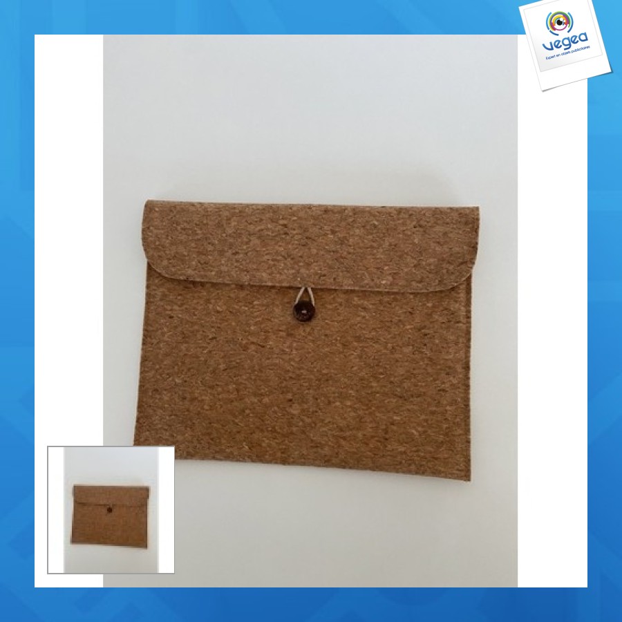 Kork tablet pc aktentasche
