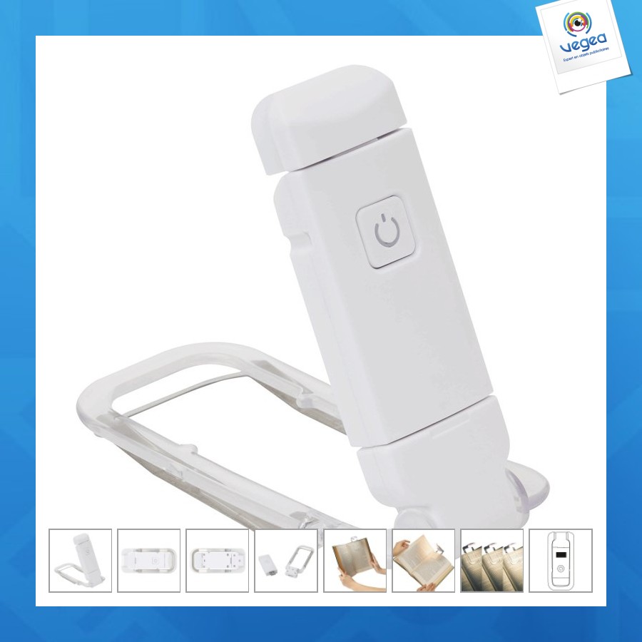Lampe de lecture rechargeable