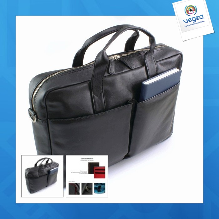 Laptoptasche aus leder sandringham