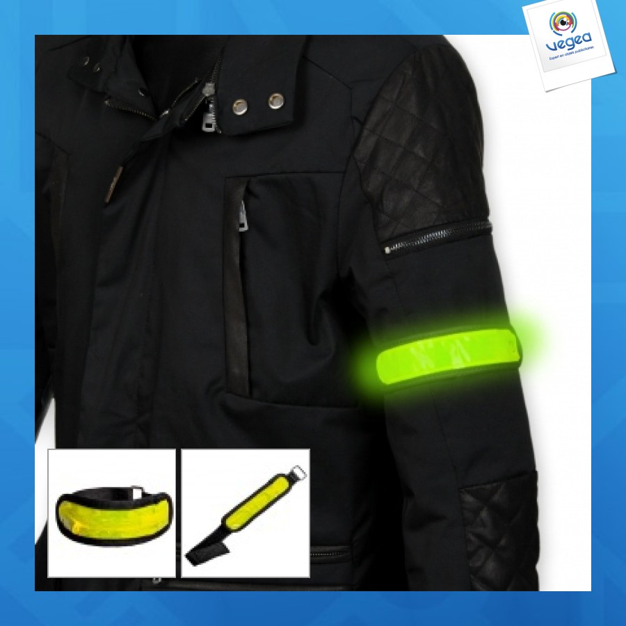 Led armband gelb