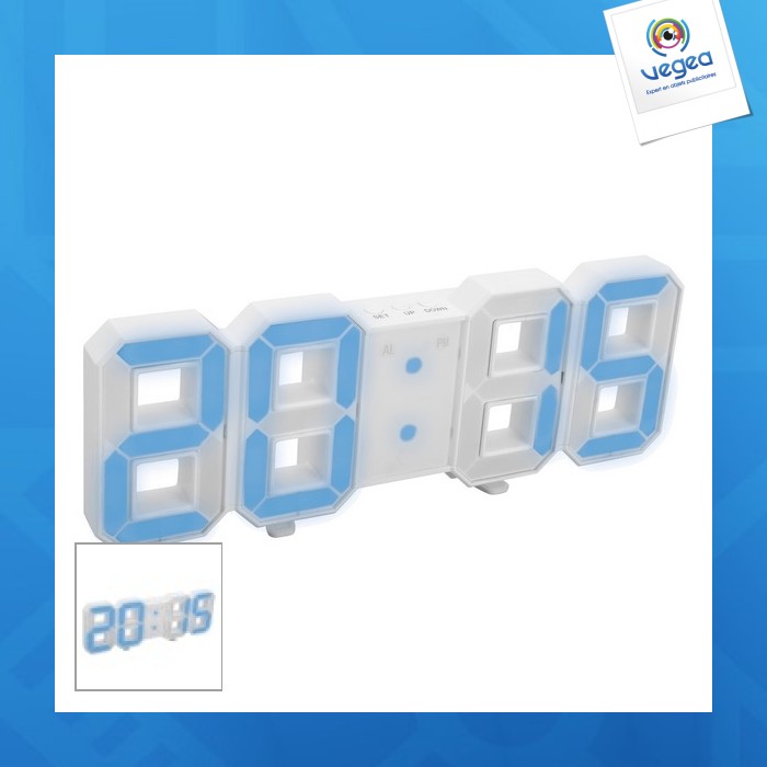 Led-uhr reflects-ghost