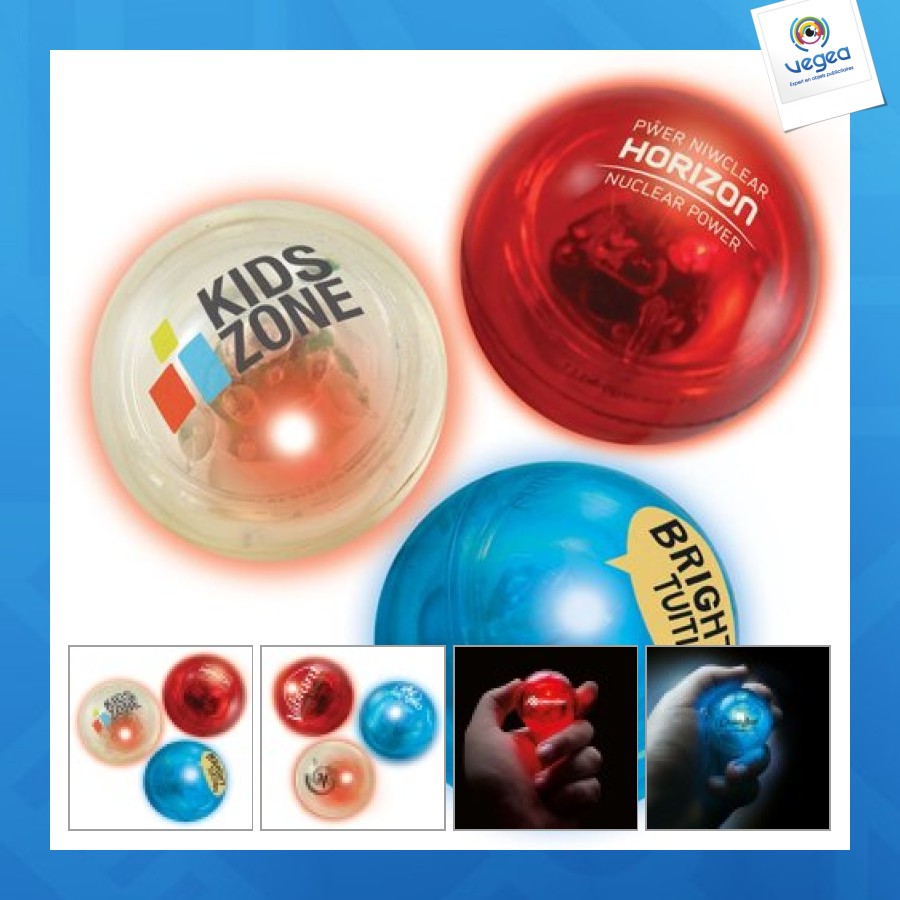 Leuchtender bounce-ball