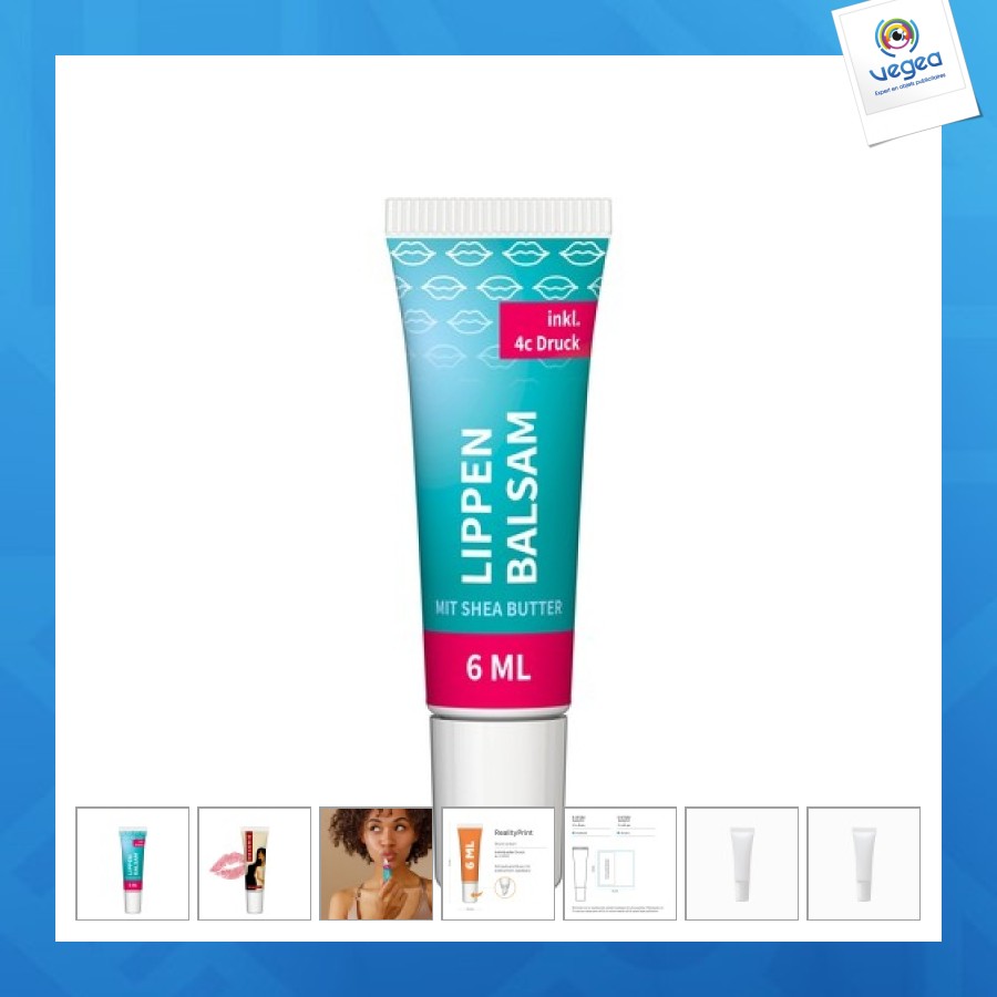 Lippenbalsam, 6 ml weiß