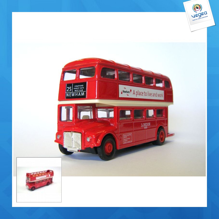 Londoner bus 12cm