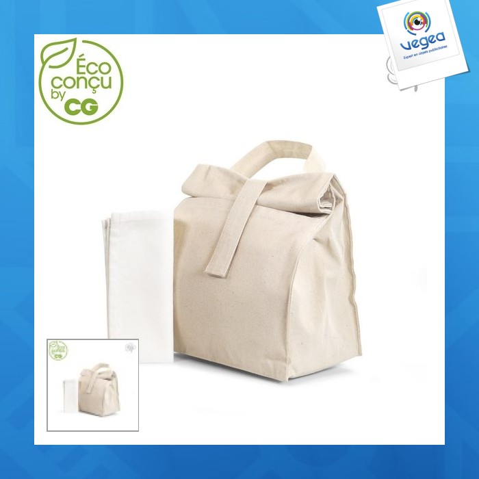 Lunchbag aus bio-baumwolle