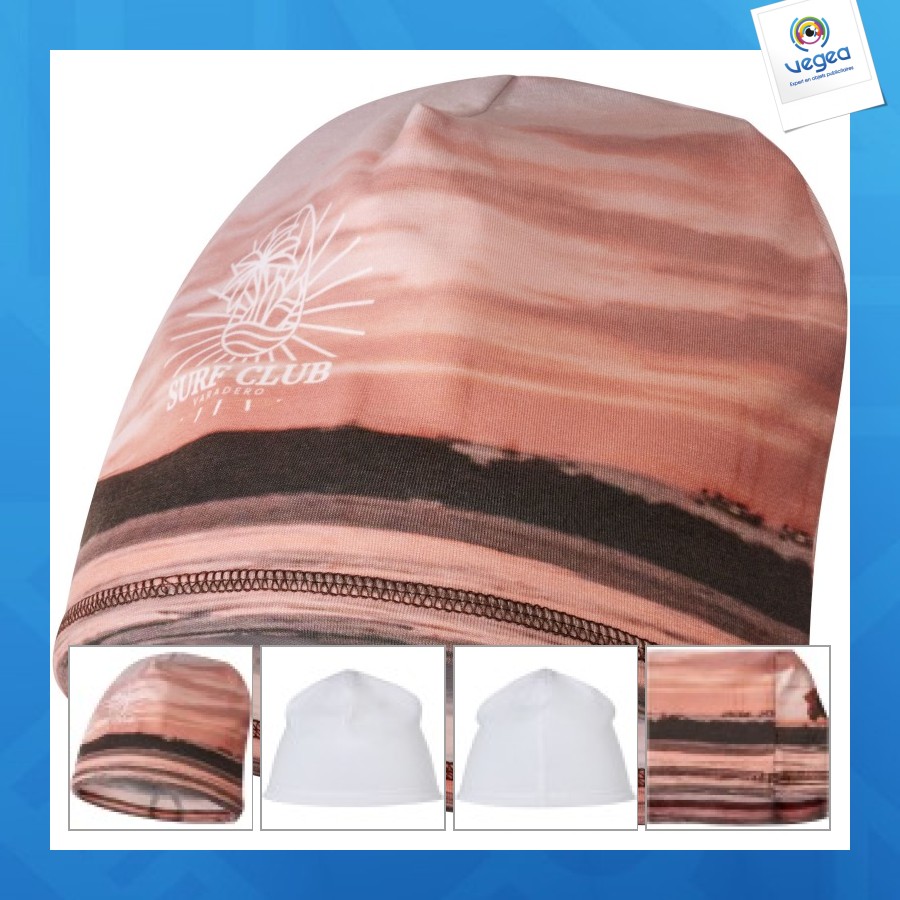 Mütze aus rpet elian mit sublimationsdruck