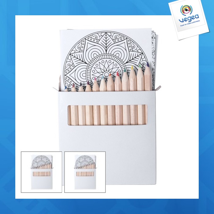 Mandala färbung set