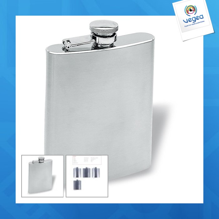 Matte edelstahlflasche (235 ml)