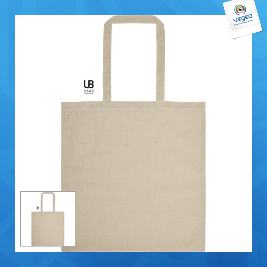 Maxi tote bag 130g/m² coton