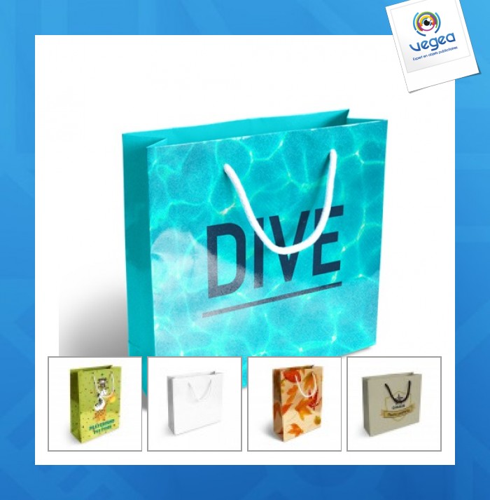 Medium luxus papiertüte