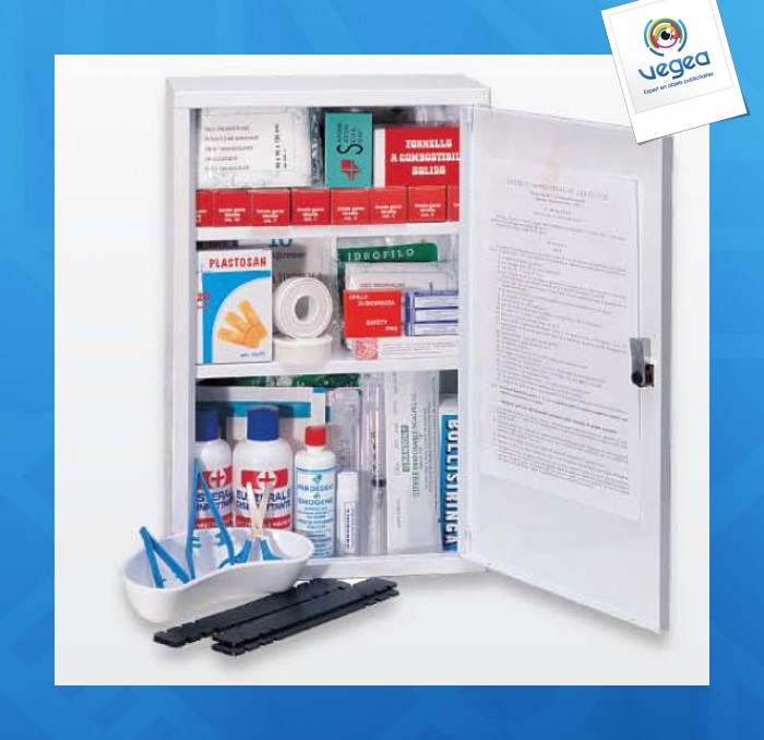 Medizinschrank 1-türig kleines modell (möbliert)