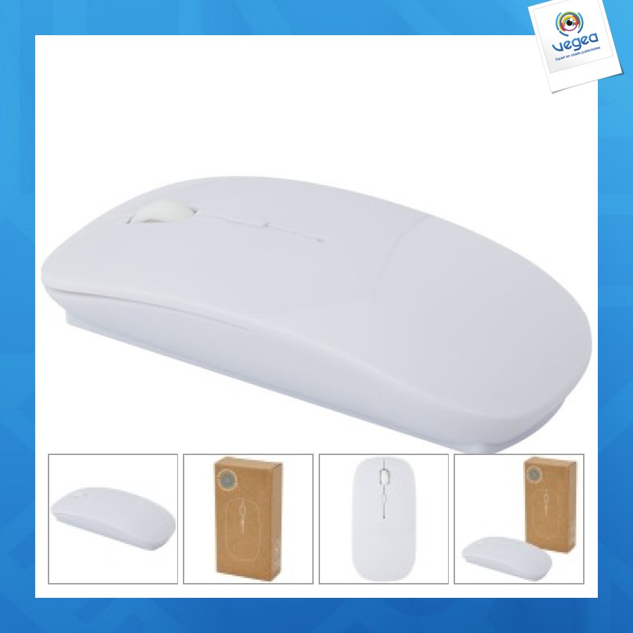 Menlo wireless mouse aus rcs-zertifiziertem, recyceltem kunststoff Menlo wireless mouse aus rcs-zertifiziertem, recyceltem kunststoff