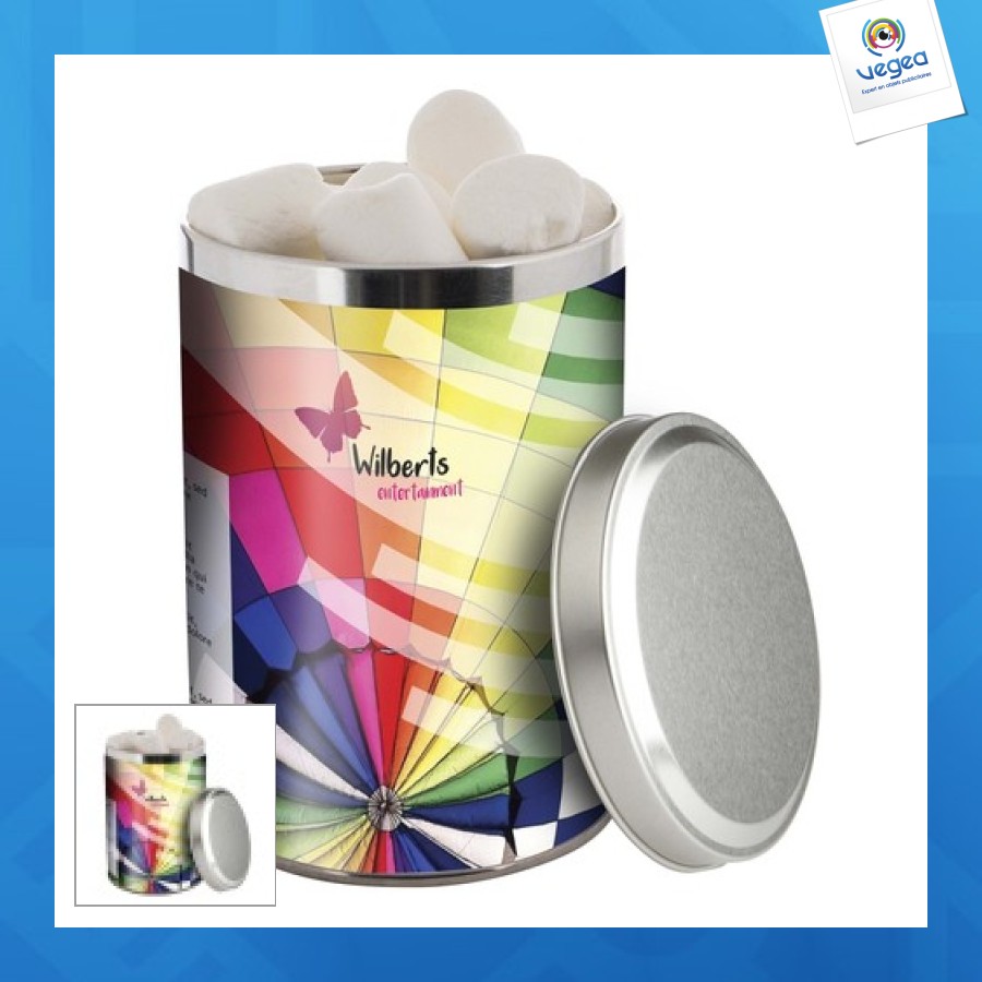 Metalldose 1,3l mit bonbons