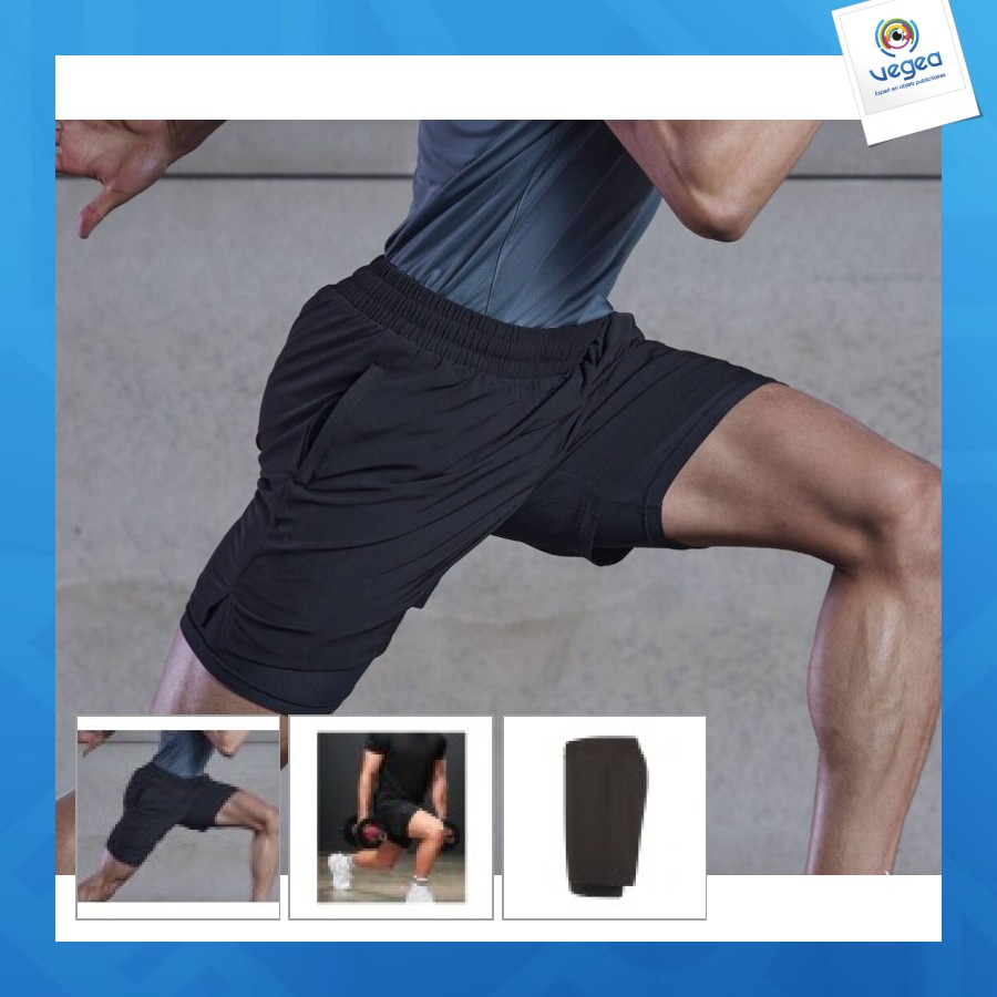 Mikrofaser-shorts für männer