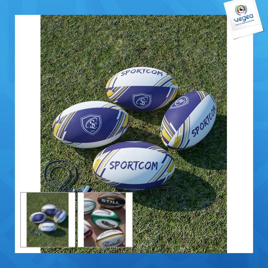 Mini rugby rubber medium