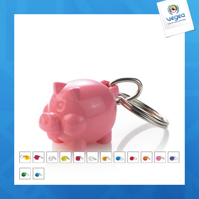 Mini schwein schlüsselanhänger