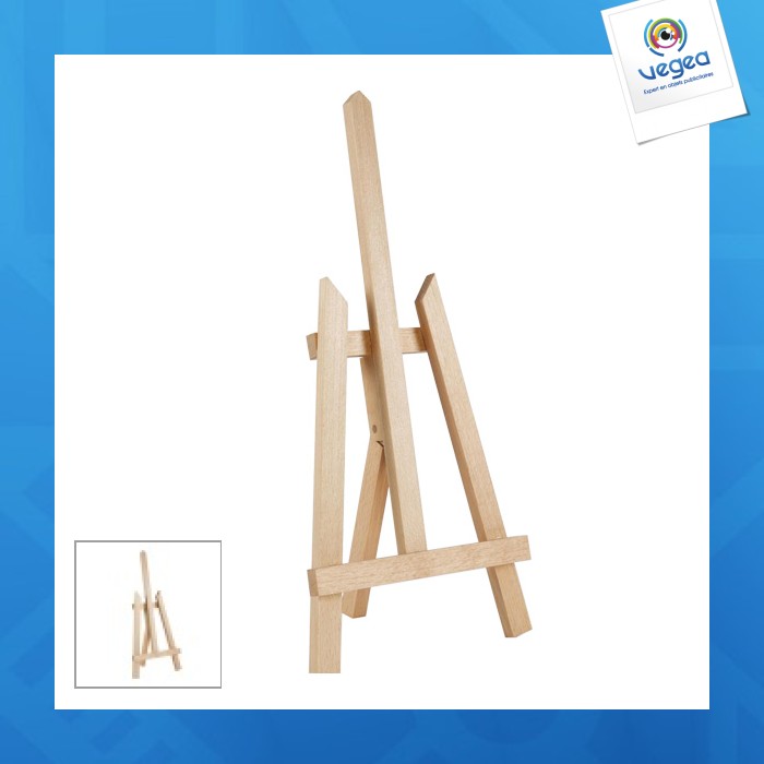 Mini staffelei buche zusammenklappbar für mini-tafeln