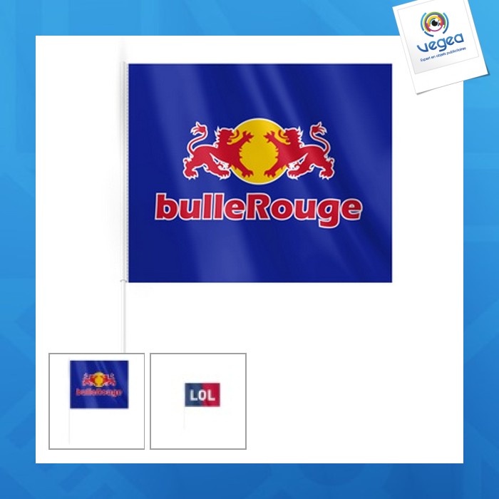 Mini-stoffflagge a6