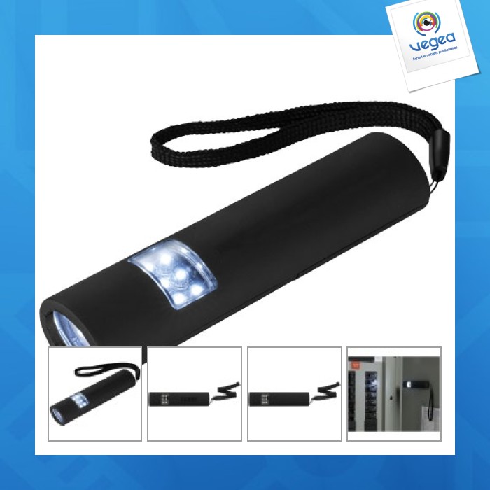 Mini-taschenlampe mit dünnem magnetgriff und led
