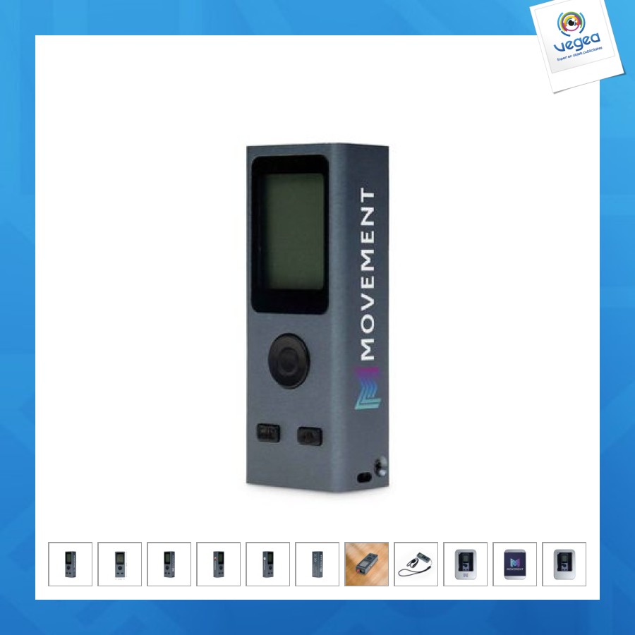 Mini télémètre laser uf gris