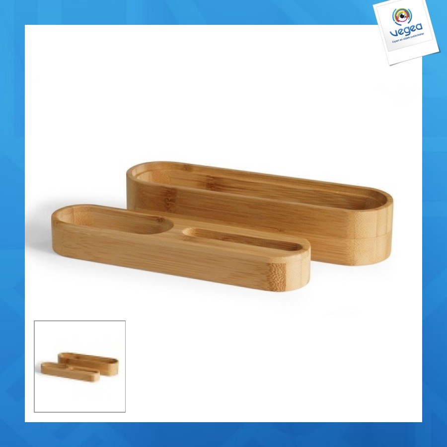 Modularer schreibtisch-organizer bambu