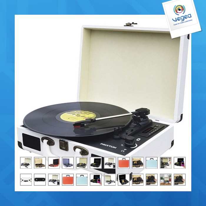 Mp3-plattenspieler vc400 prixton