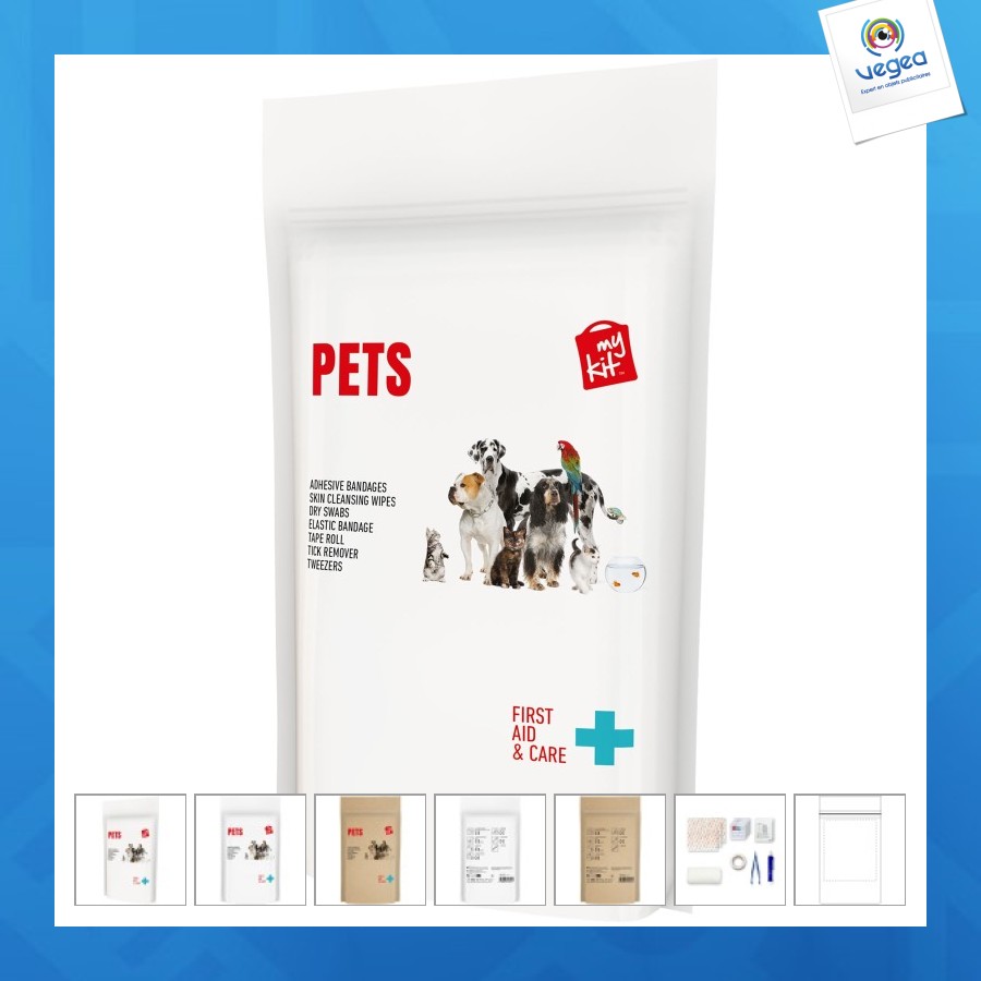 Mykit haustiere in papierhülle
