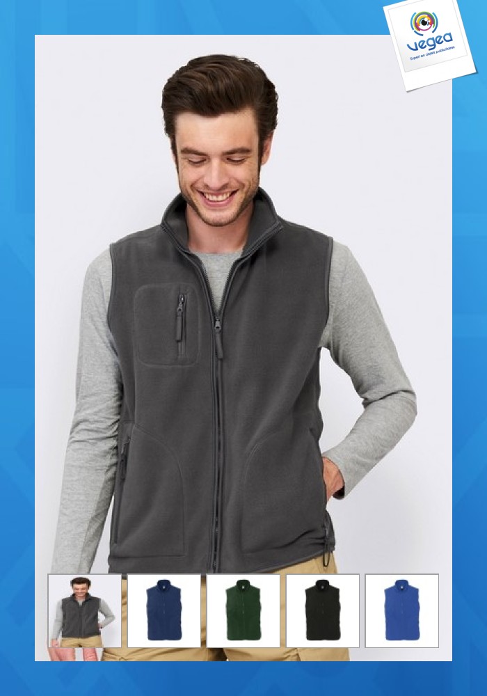 Norway ärmellose fleece-weste